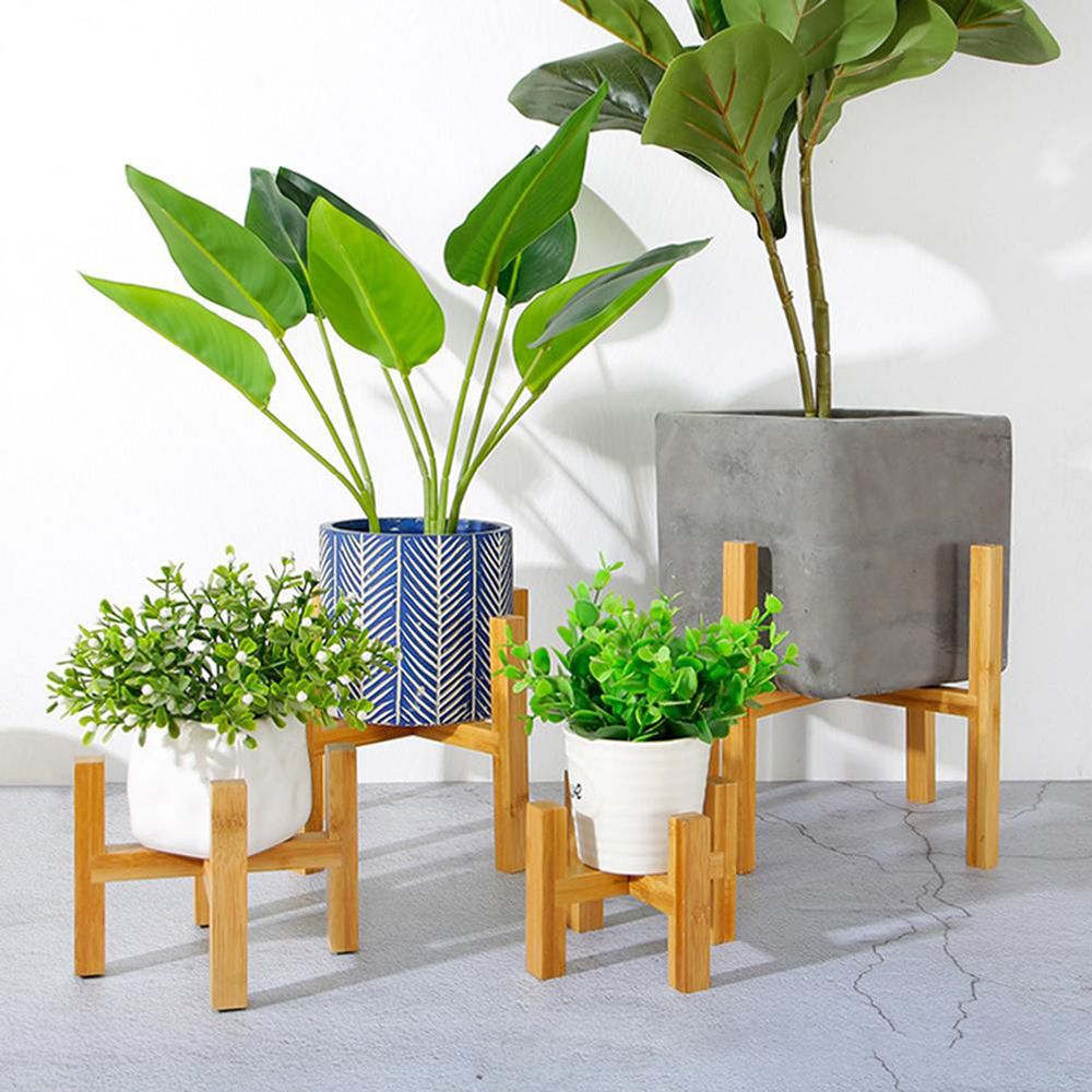 Bonsai Garden Display Stands - الخيزران داخلي في الهواء الطلق ديكور