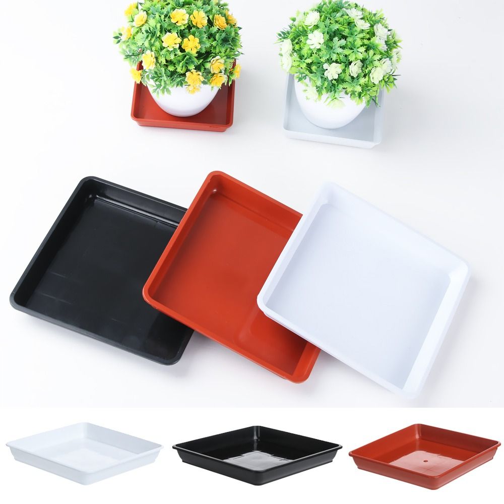صينية بلاستيكية مربعة متينة لل - مراجعة Drip Tray Saucer وسعره