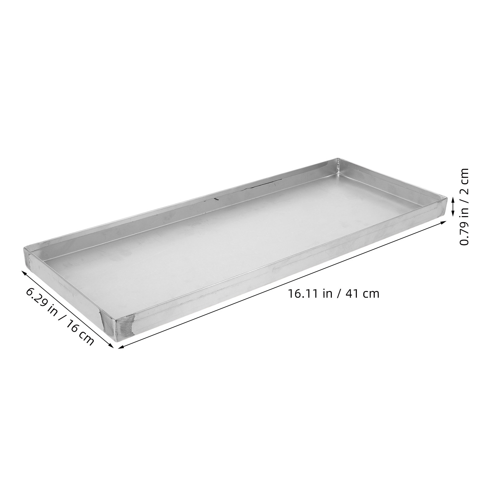صينية نباتات من الفولاذ المقاو - مراجعة Drip Tray Saucer وسعره