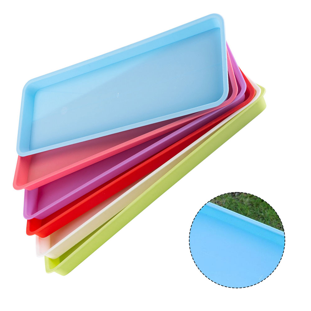 صواني بلاستيكية مستطيلة للنبات - مراجعة Drip Tray Saucer وسعره
