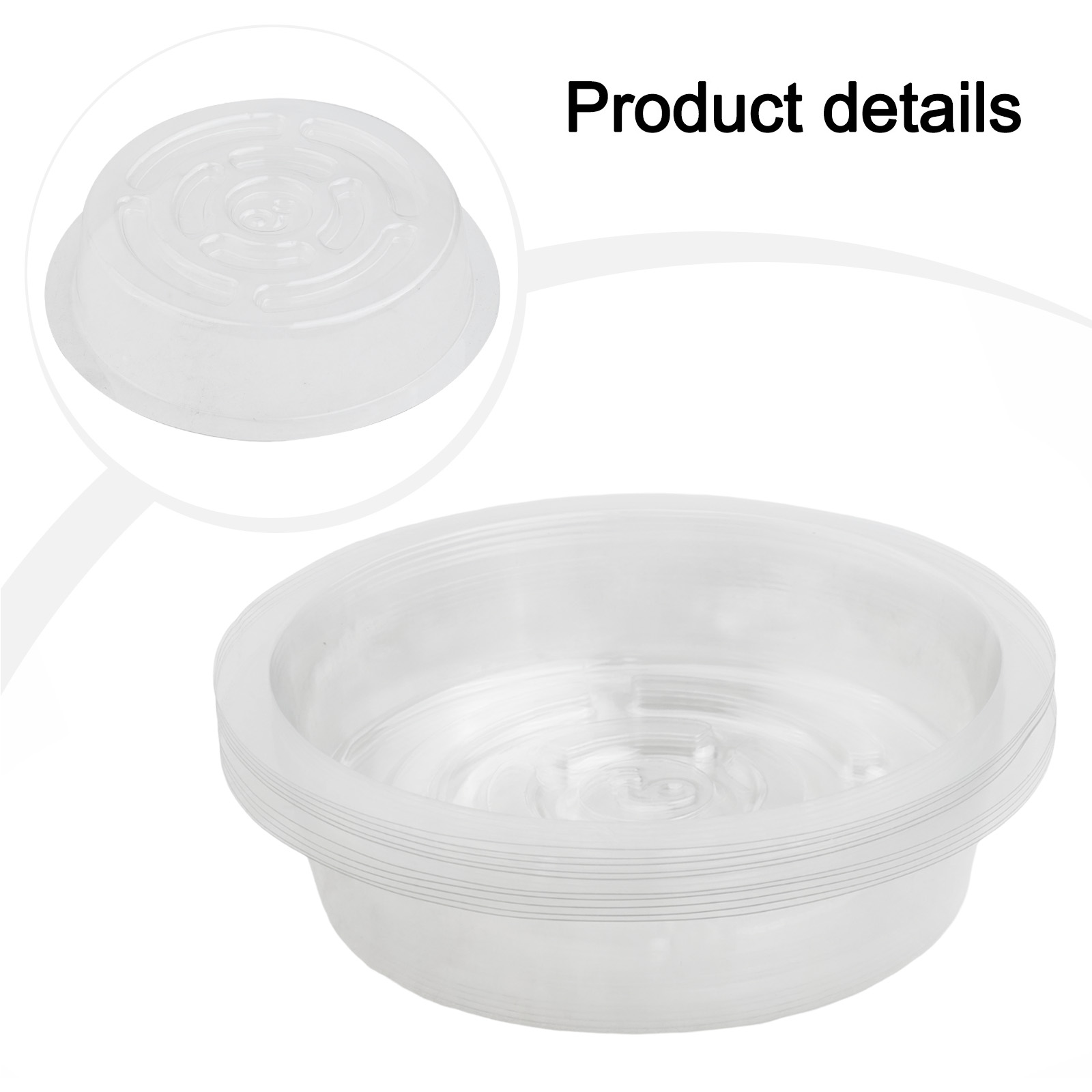 جديد عملي زهرة وعاء حصيرة اناء - مراجعة Drip Tray Saucer وسعره