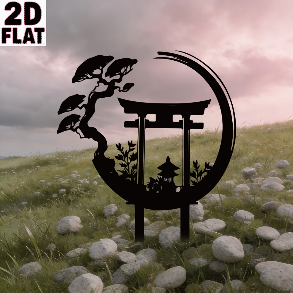 CIFBUY فن جداري معدني، منحوتة  - مراجعة Bonsai Garden Art وسعره