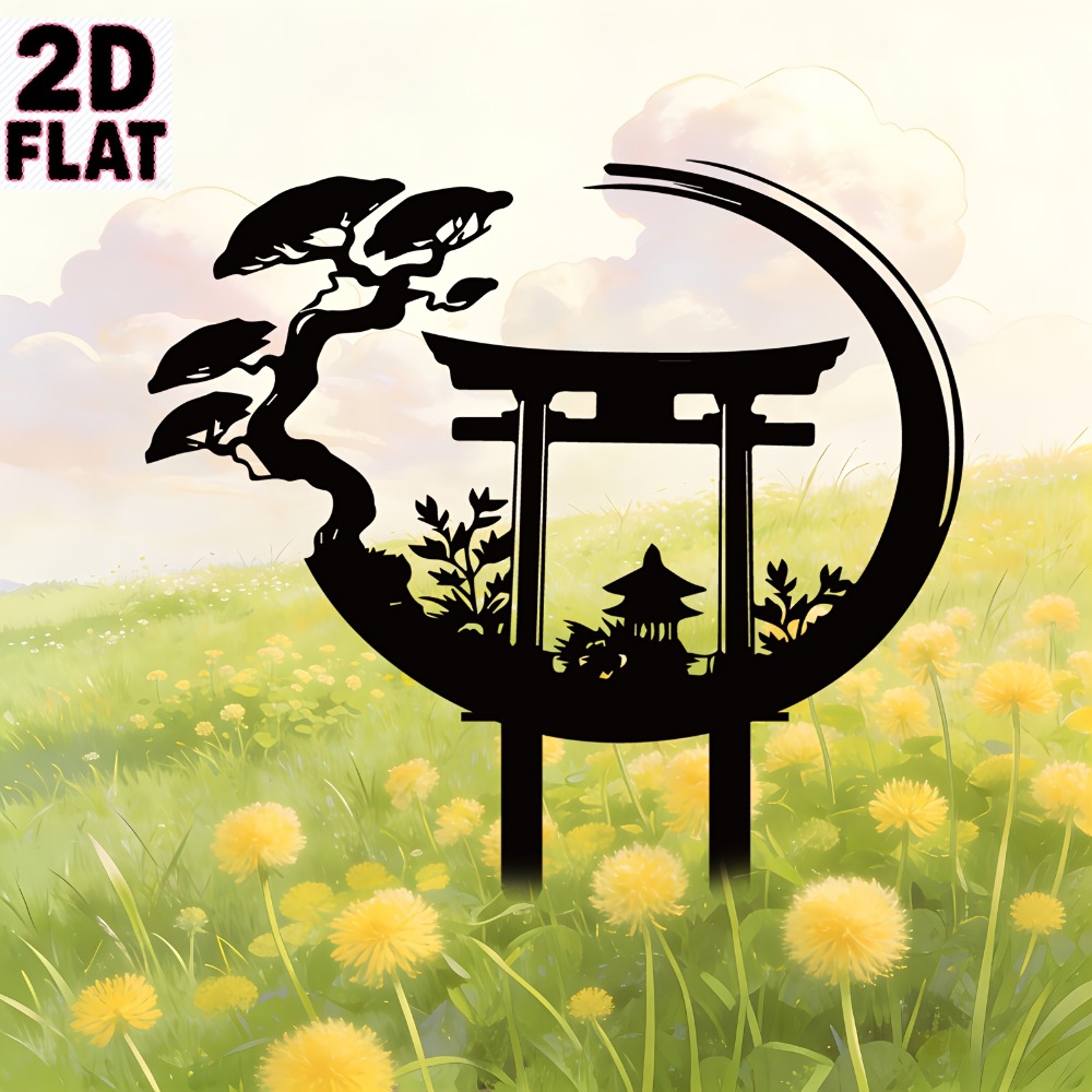 CIFBUY فن جداري معدني، منحوتة  - مراجعة Bonsai Garden Art وسعره
