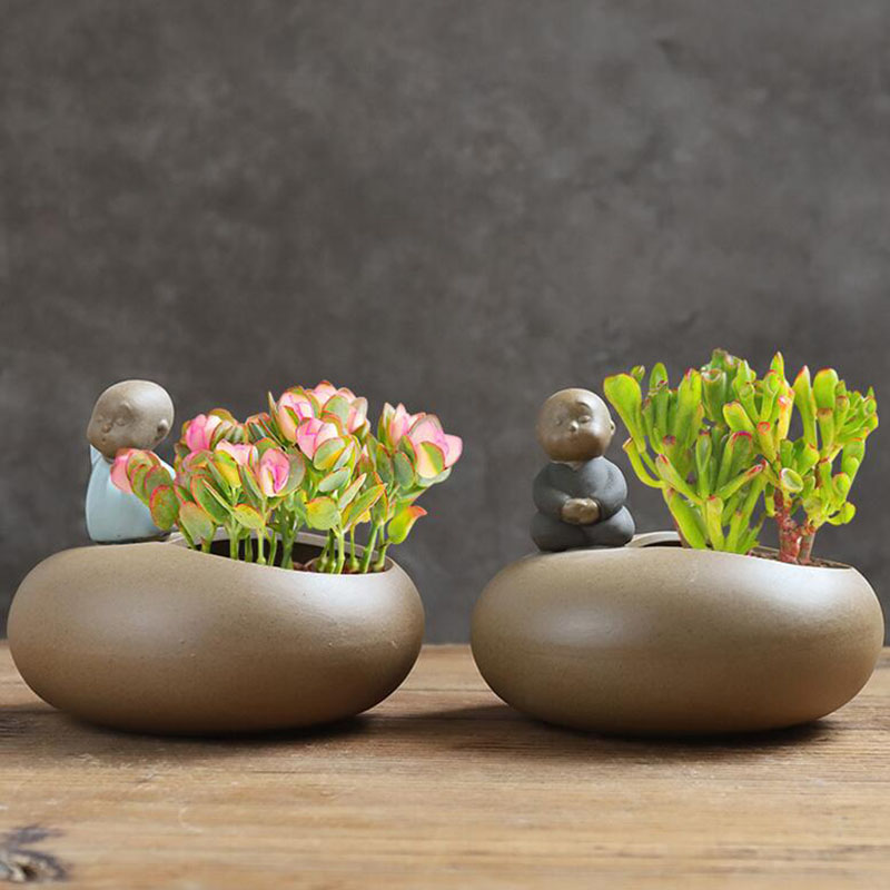 النمط الصيني الرجعية السيراميك - مراجعة Bonsai Garden Art وسعره