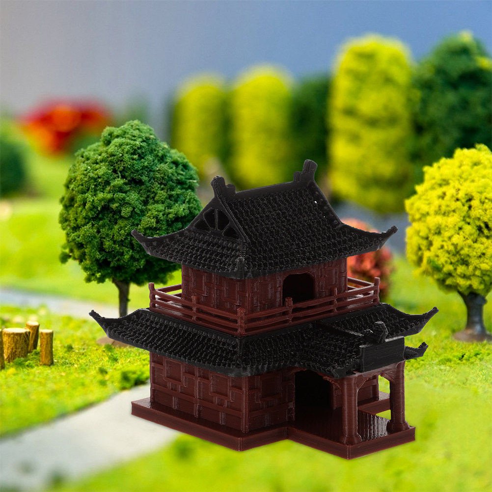 تمثال باغودا مصغر مصنوع يدويًا - مراجعة Bonsai Garden Display وسعره