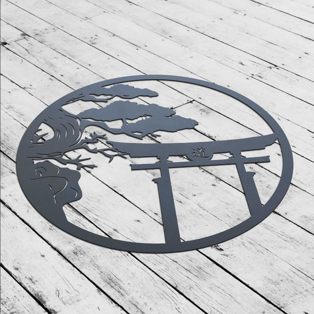 ديكور جداري معدني على شكل شجرة - مراجعة Bonsai Garden Art وسعره