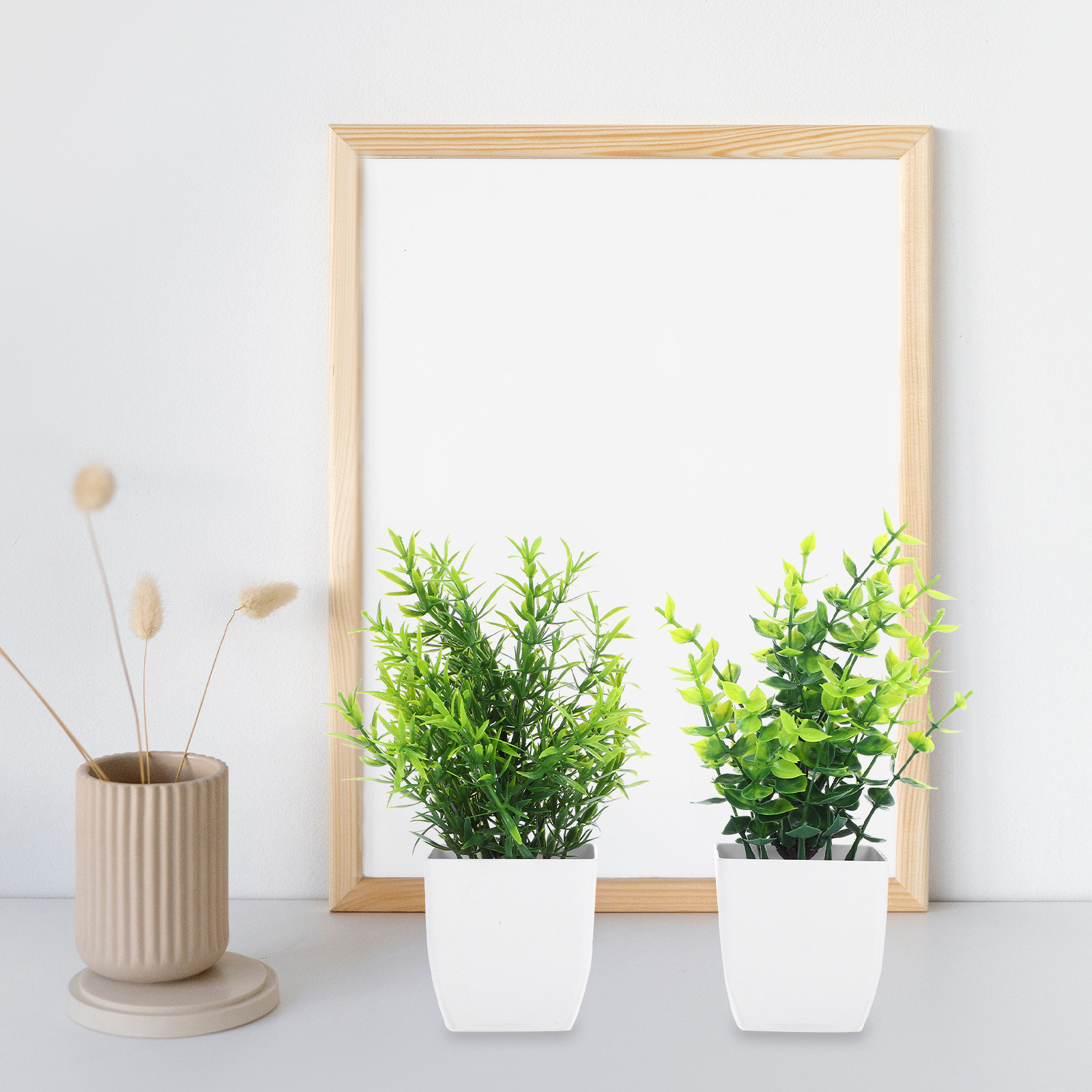 4 قطع نباتات اصطناعية واقعية ف - مراجعة Bonsai Garden Cafe وسعره