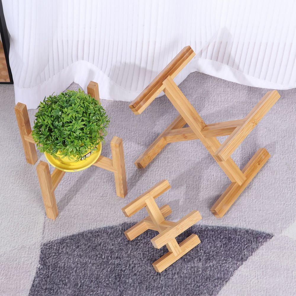 بونساي عرض موقف صواني الخيزران - مراجعة Bonsai Garden Display Stands وسعره