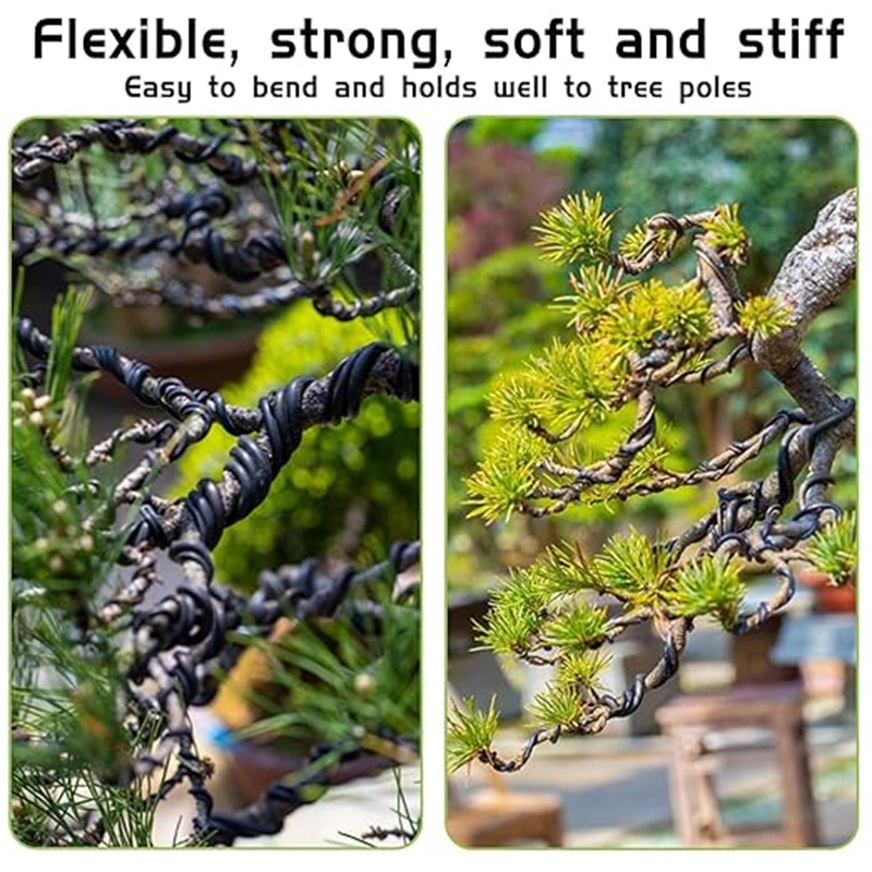 سلك بونساي من الألومنيوم الأسو - مراجعة Bonsai Garden Art وسعره