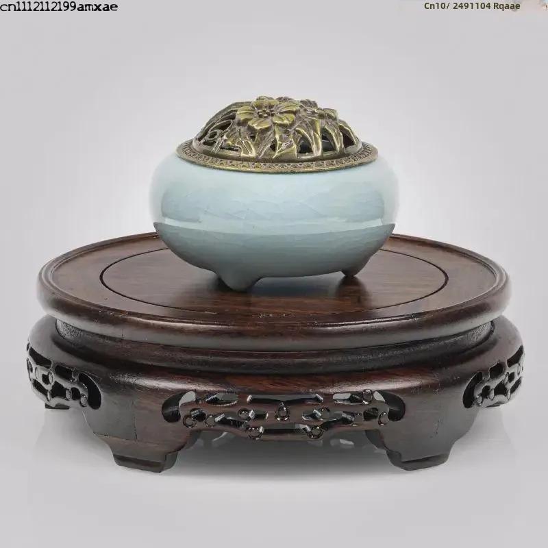 طاولة مستديرة من خشب الأبنوس،  - مراجعة Bonsai Garden Display Stands وسعره